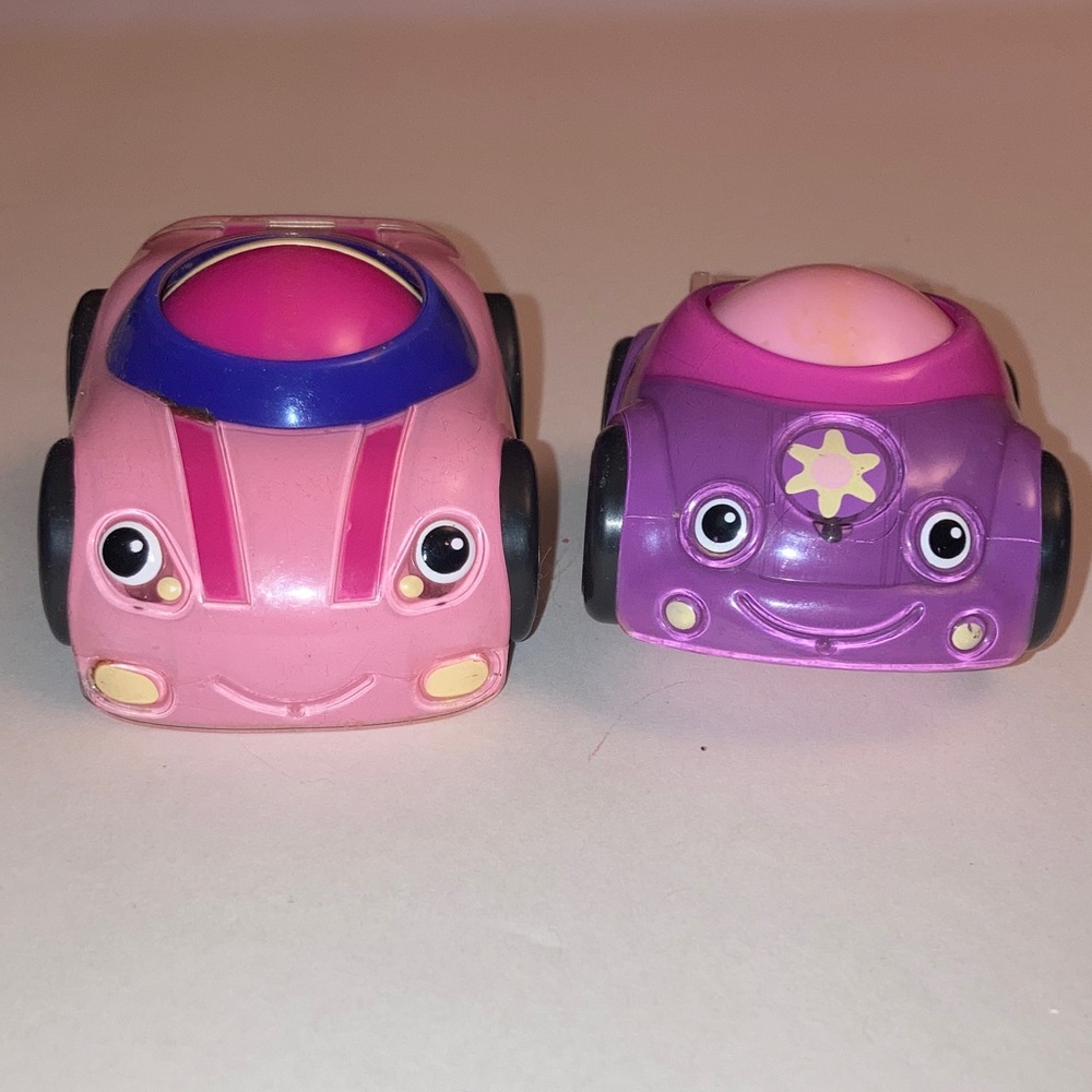 Fisher Price Mattel Rolling Cars toy set of 2